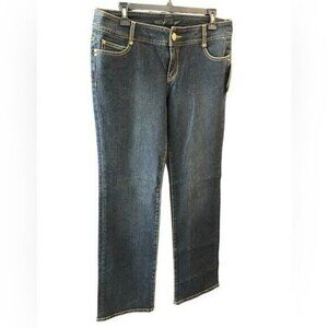 Michael Kors lower rise boy cut jeans size 10 NWT